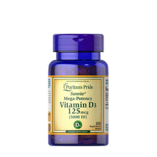 Load image into Gallery viewer, D3 VITAMIN 5000 iu 100Rapid Release softgels
