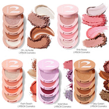 Load image into Gallery viewer, MORPHE FRESH PEACH QUAD GOALS MULTI PALETTES