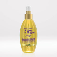 Load image into Gallery viewer, Ogx bioting collagen weightless oil mist 118ml