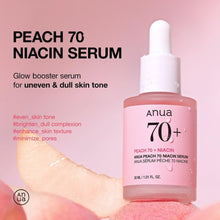Load image into Gallery viewer, Anua Peach 70% Niacinamide Serum 30ml