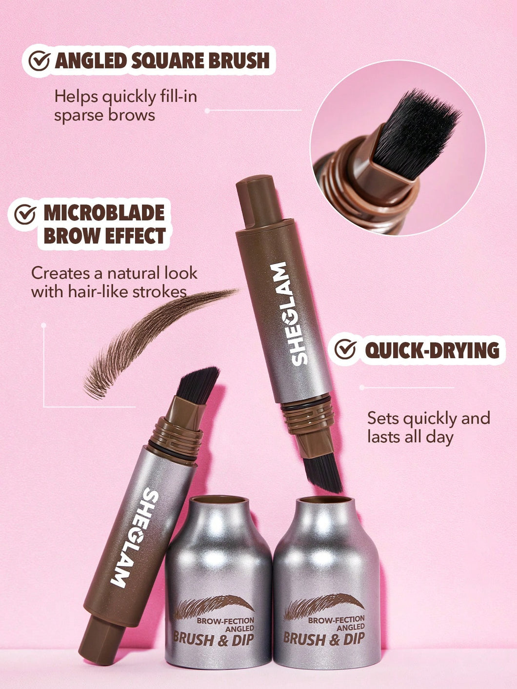 Sheglam brow fiction
