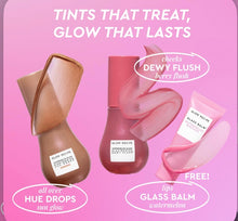 Load image into Gallery viewer, GLOW RECIPE BEST OF glow hues Tinted serum, cheek&amp; lip set 3(3pcs)

