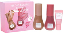 Load image into Gallery viewer, GLOW RECIPE BEST OF glow hues Tinted serum, cheek&amp; lip set 3(3pcs)
