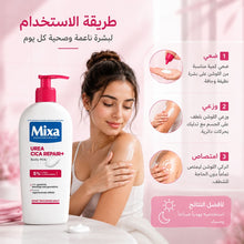 Load image into Gallery viewer, Mixa Urea Cica skin Repair Lotion 250ml لوشن مرطب ومعالج من ميكسا

