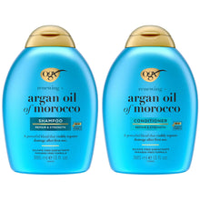 Load image into Gallery viewer, Ogx argan oil morocco set (shampoo &amp; conditioner) 385ml
