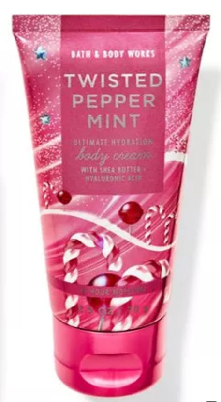 Twisted pepper mint body cream 70g
