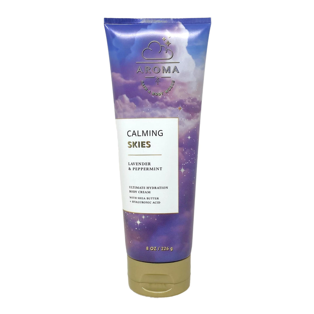 Calming skies lavander & peppermint body cream 226g