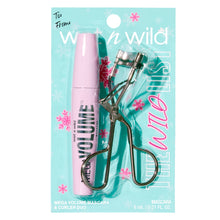 Load image into Gallery viewer, wet n wild the wild list mega volume mascara and curler duo sets
