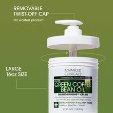 Load image into Gallery viewer, Advanced Clinicals Green Coffee Bean Oil Anti-Cellulite Slimming Cream
