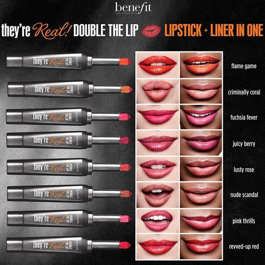 Benefit /double the lip / mini size