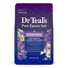Dr Teal’s / pure epsom salt melatonin sleep soak