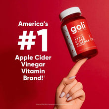 Load image into Gallery viewer, goli Nutrition World’s First Apple Ciner Vinegar 60gummies
