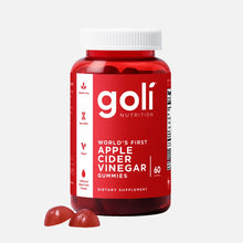 Load image into Gallery viewer, goli Nutrition World’s First Apple Ciner Vinegar 60gummies
