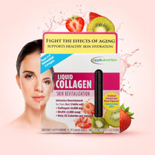 Load image into Gallery viewer, Applied Nutrition Liquid Collagen Skin Revitalization 10 liquid tubes Box 100ml شراب الكولاجين الامريكي
