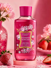 Load image into Gallery viewer, Bath &amp; Body works Strawberry Snowflakes Body wash 295ml
