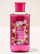 Load image into Gallery viewer, Bath &amp; Body works Strawberry Snowflakes Body wash 295ml
