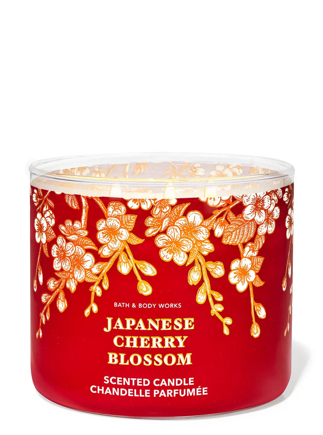 Japanese Cherry Bloosm 3 Wick Scented Candle