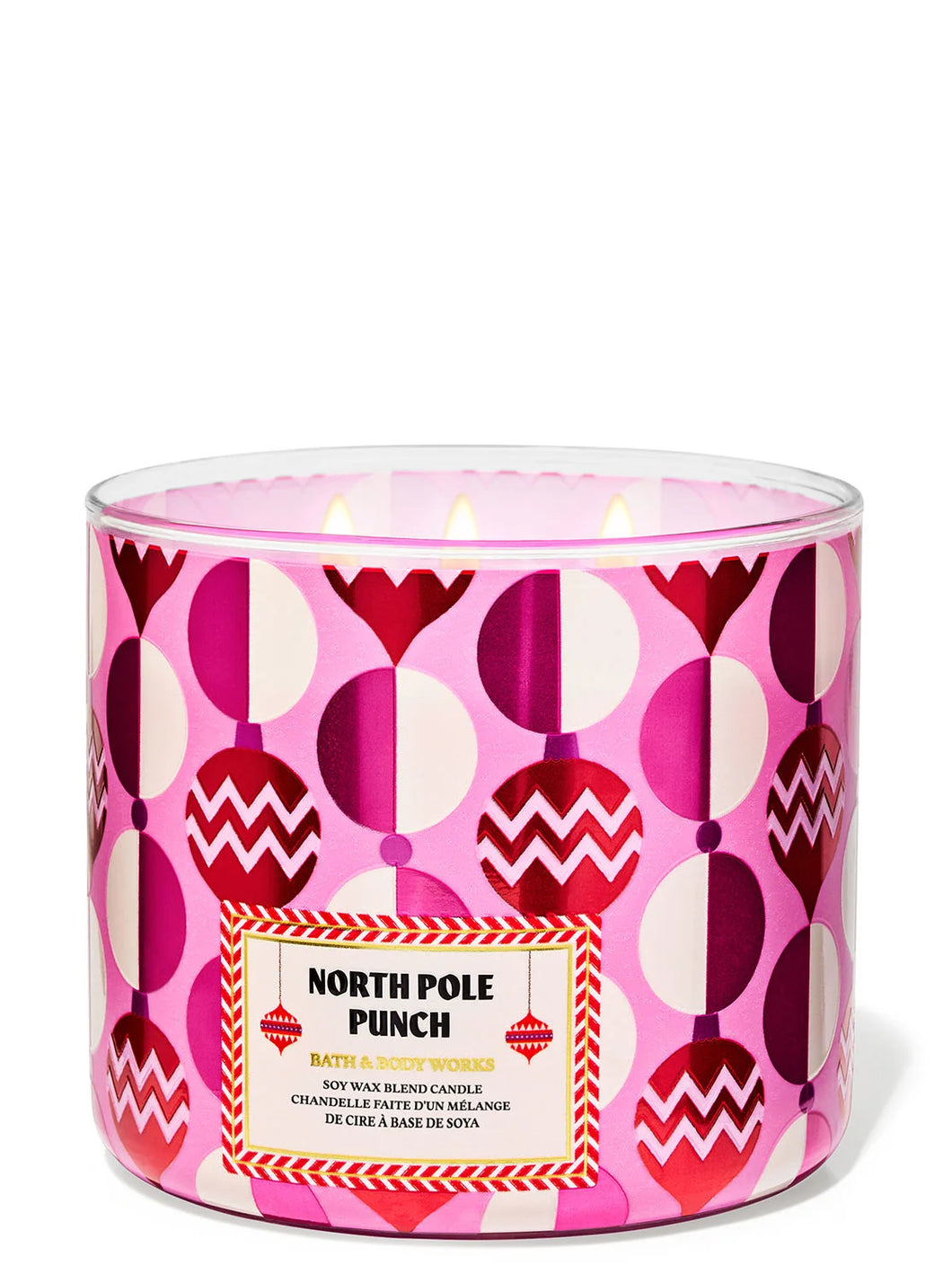 Wick north pole punch candle
