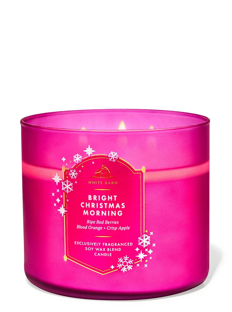 Wick Bright christmas morning candle
