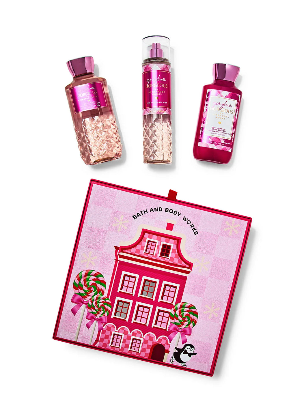 Destination:sweet Treats gignham Gorgeous set 3pcs full size