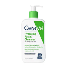 Load image into Gallery viewer, cerave hydrating facial cleanser 355ml
