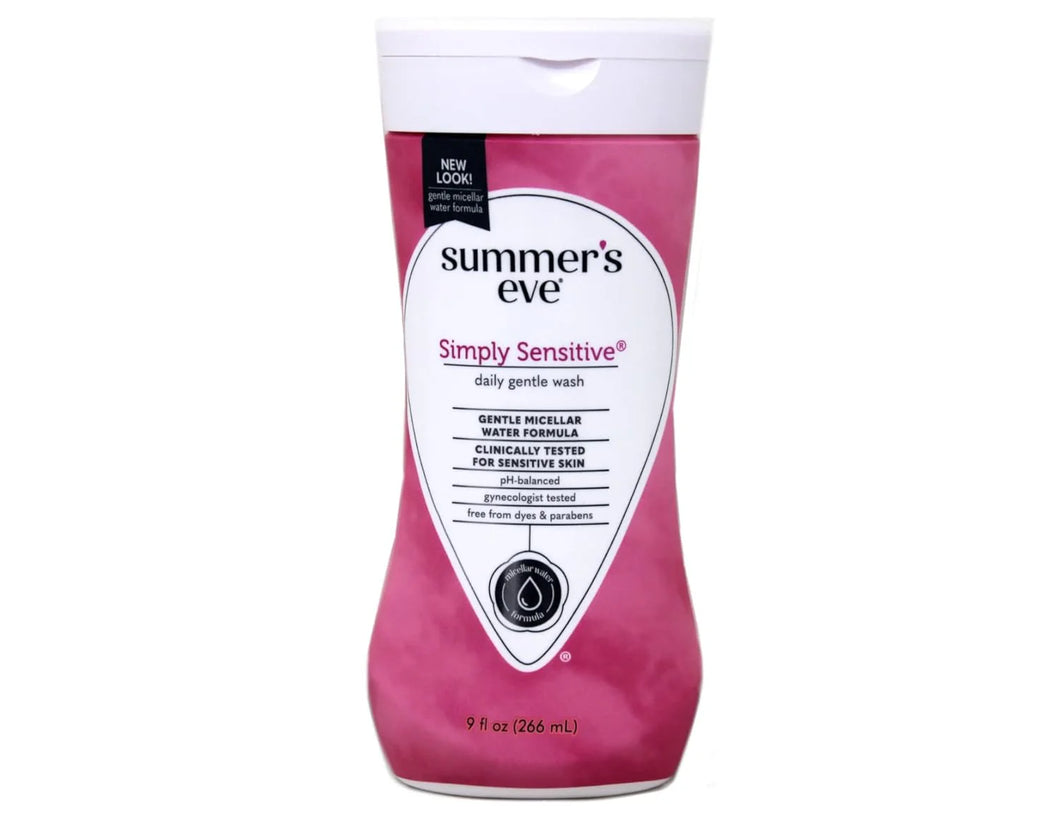 Summer's eve simply sensitive wash 266ml