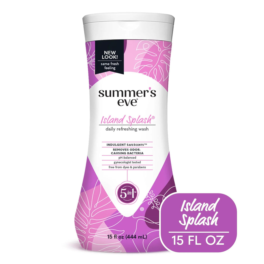 Summer's Eve island splash cleansing wash 444ml
