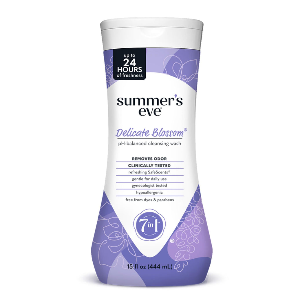 Summer's eve Delicate Blossom Cleansing Wash 444 ml