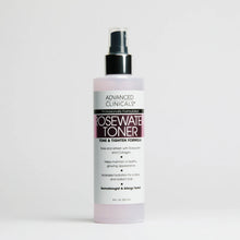 Load image into Gallery viewer, Advanced clinicals  Rose water toner 237ml تونر
