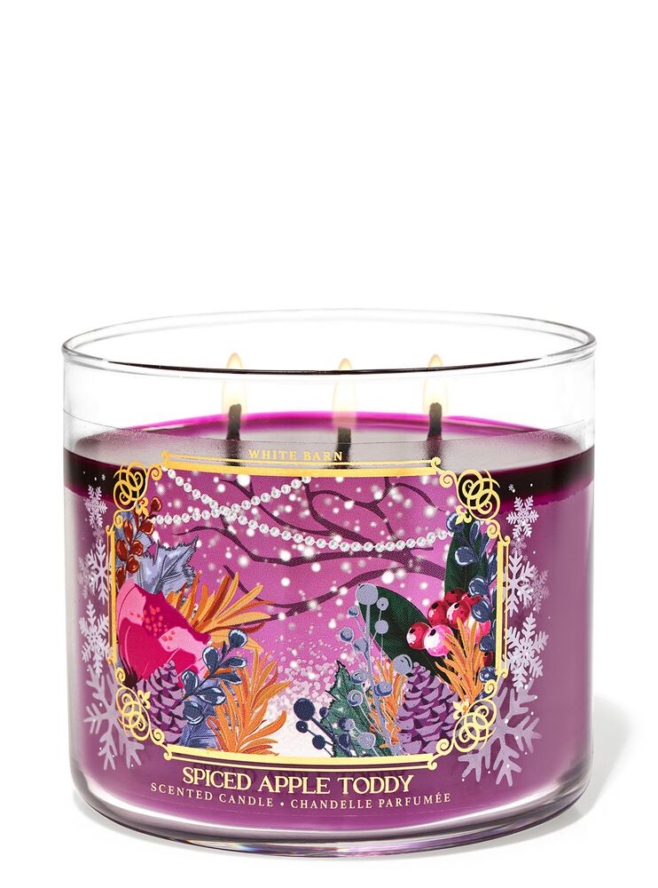 Spiced Apple Toddy 3 Wick Candle