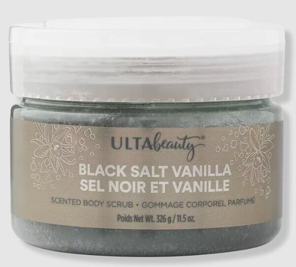 ULTA BLACK SALT VANILLA  SCRUBS
