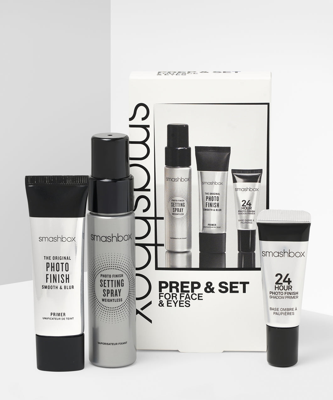 smashbox prep & set for face & eyes
