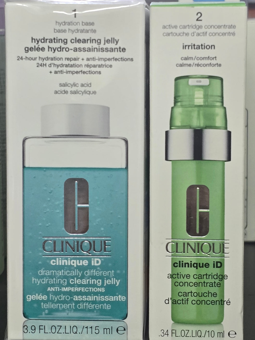 clinique hydrating jelly id with blue catrige