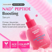 Load image into Gallery viewer, EQQUALBERRY - NAD+ Peptide Boosting Serum 30ml سيرم الببتايد وشد ونضارة البشرة
