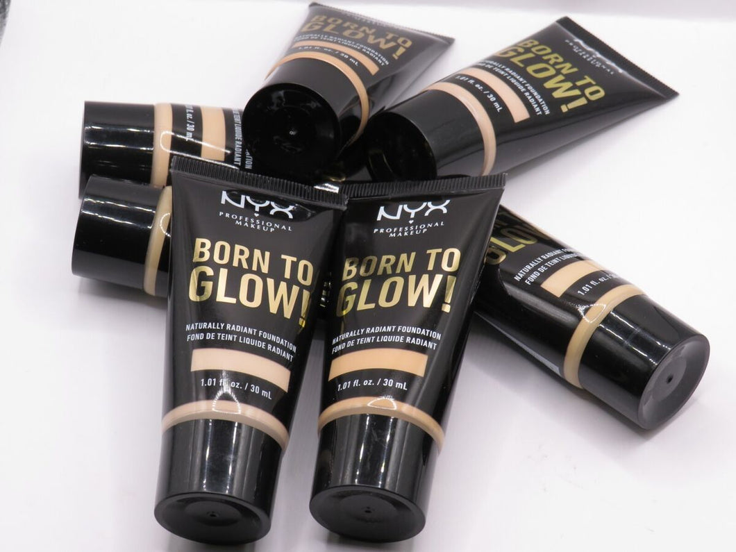 nyx born to glow naturally radiant foundation