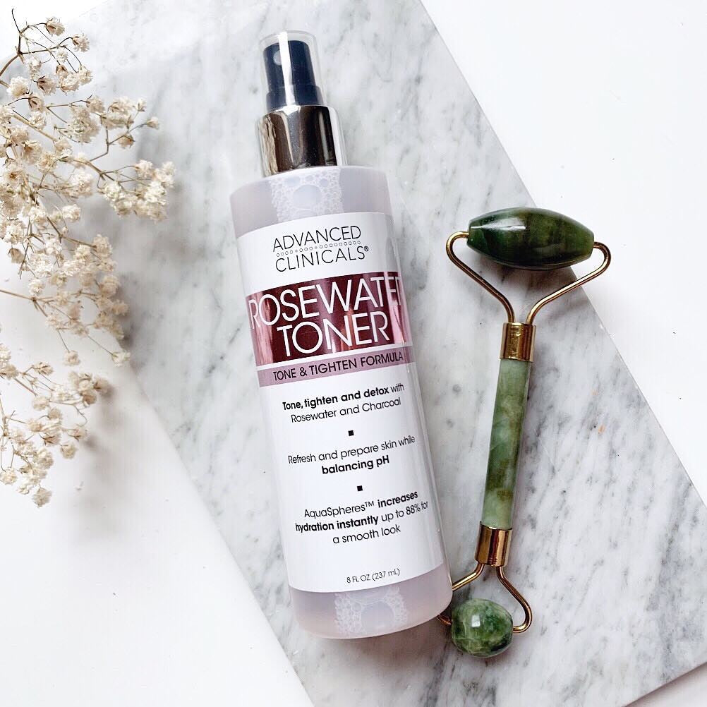Rose water toner