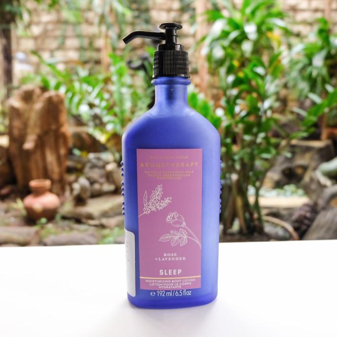 B&BW sleep AROMATHERAPY LOTION  ROSE +LAVENDER