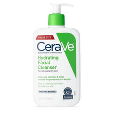 Load image into Gallery viewer, cerave hydrating facial cleanser 355ml
