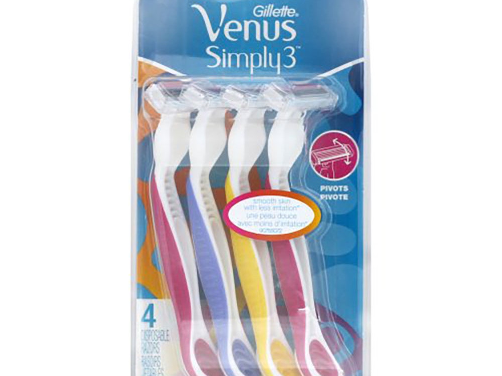 Venus simply 3 4 razors set